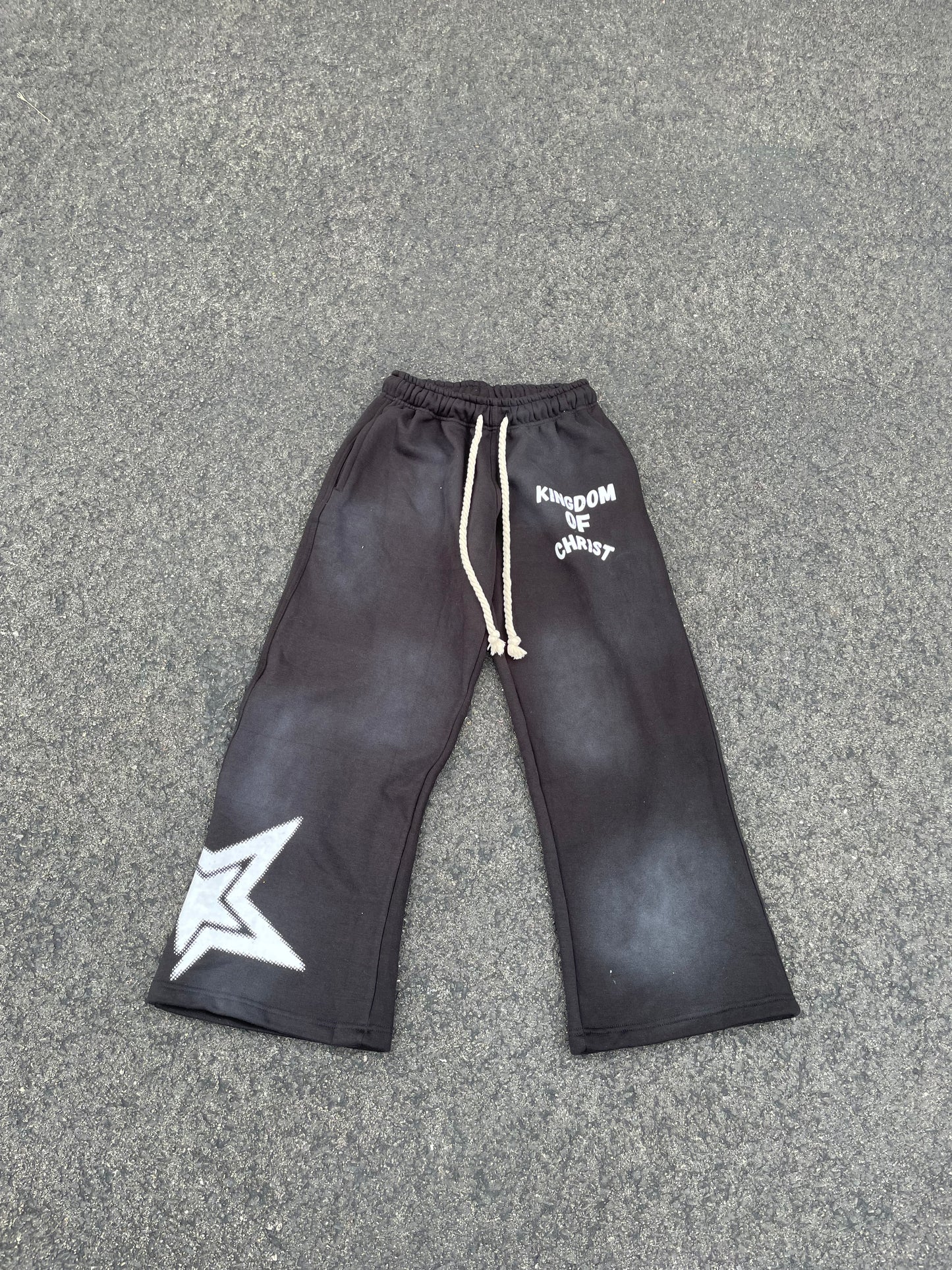 "KINGDOM OF CHRIST" Flare Sweatpants