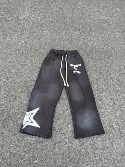 "KINGDOM OF CHRIST" Flare Sweatpants