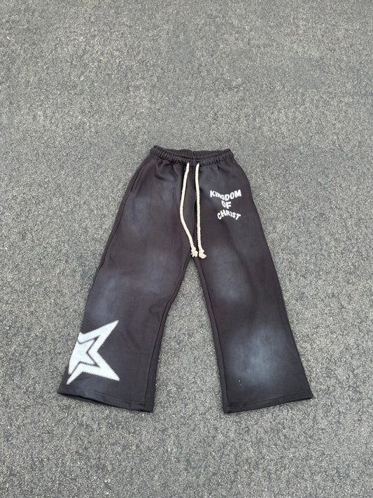 "KINGDOM OF CHRIST" Flare Sweatpants