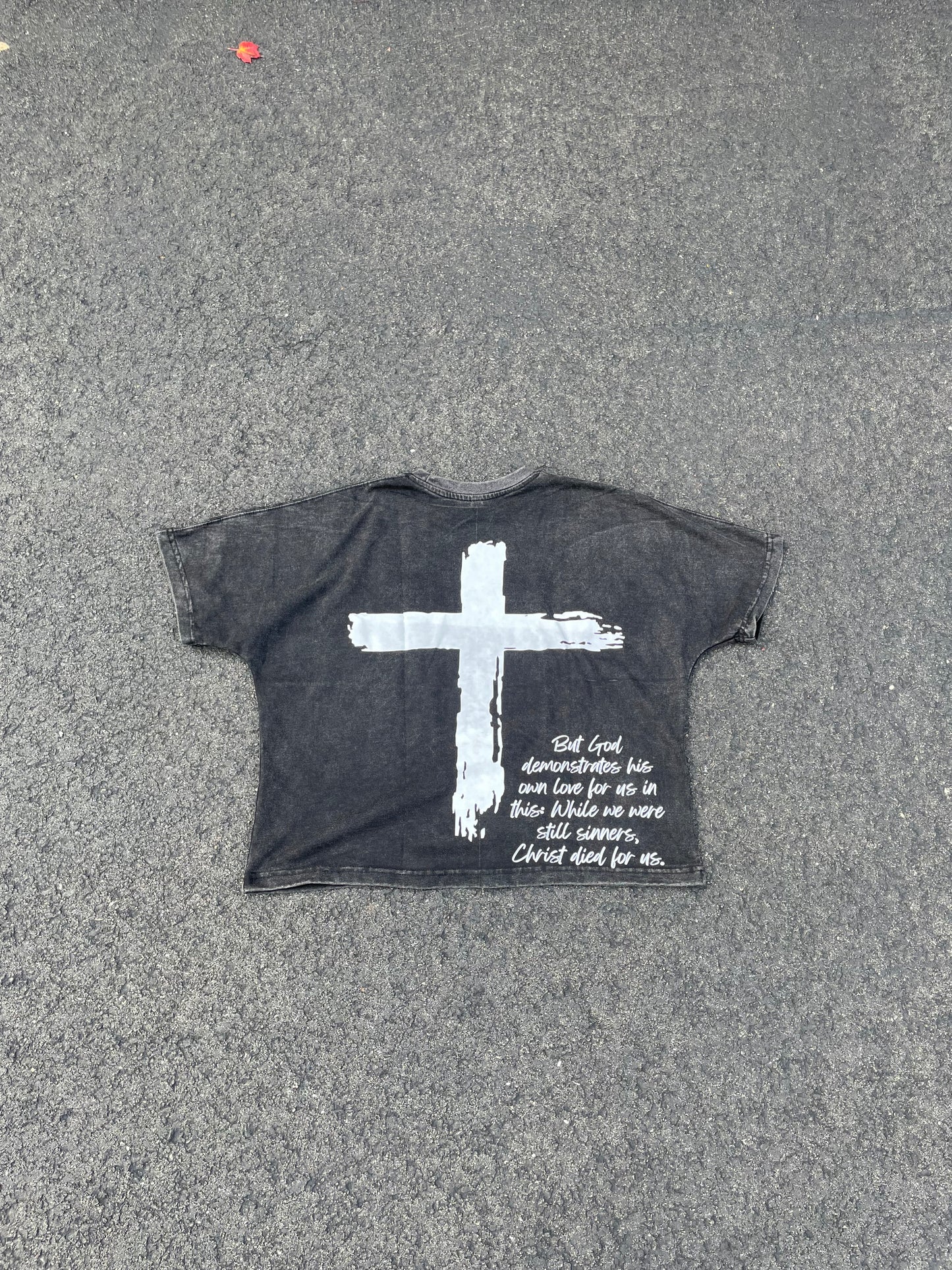 "JESUS DIED FOR MY SINS" Box Tee