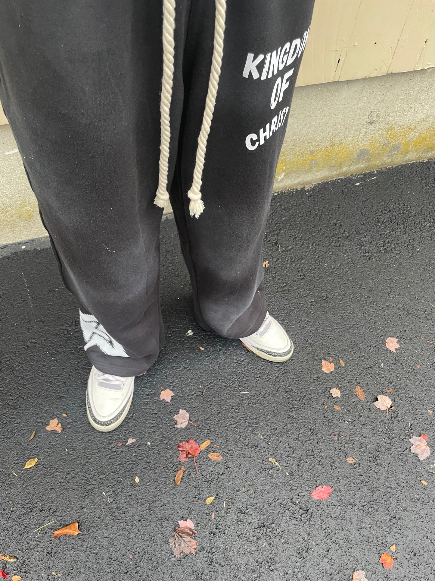 "KINGDOM OF CHRIST" Flare Sweatpants